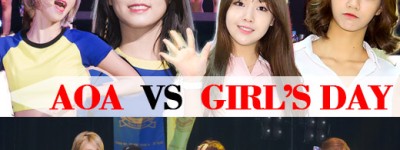 Girl’s Day VS AOA的魅力大解析