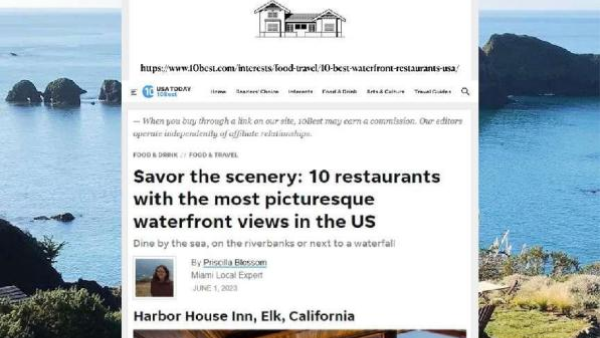 荣膺十佳水景酒店，Harbor House Inn邀你免费入住